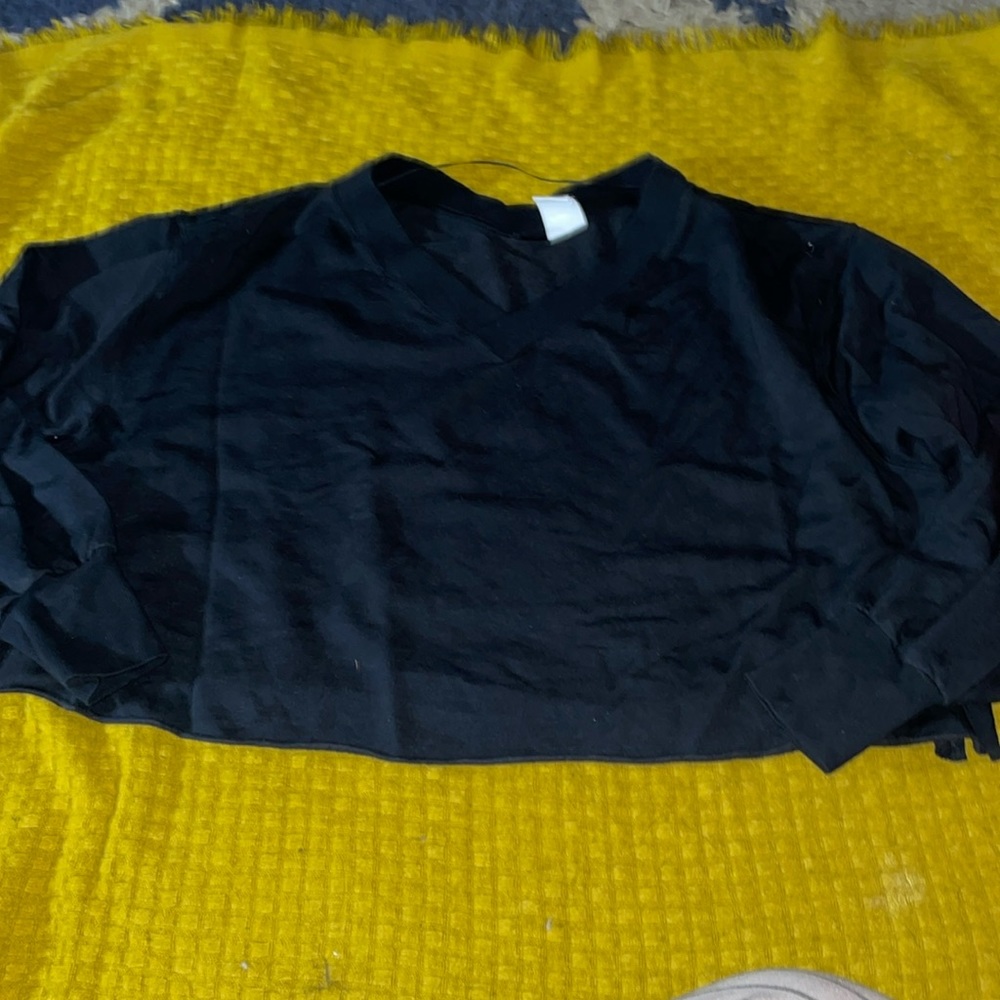 Nike Yoga long sleeved crop top 1X